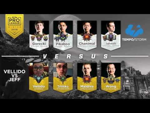 GPL Winter Finals - Round 1 - Tempo Storm vs Vellido vs Jeff