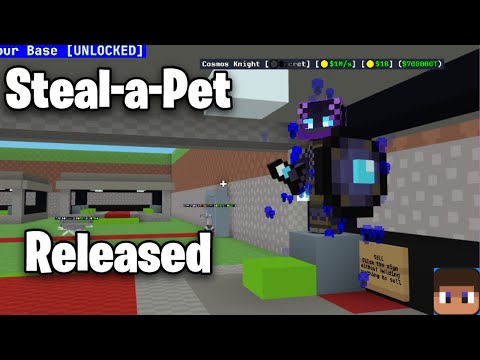 I made steal-a-pet🐾 in Bloxd.io!