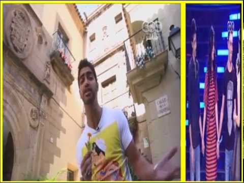 star academy 10 prime 8 مشاهد من ذهاب مينا  إلى برشلونة و زيارته الكامب نو