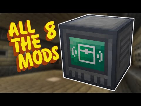 Getting Started With RFTools Storage - ATM8 Ep1