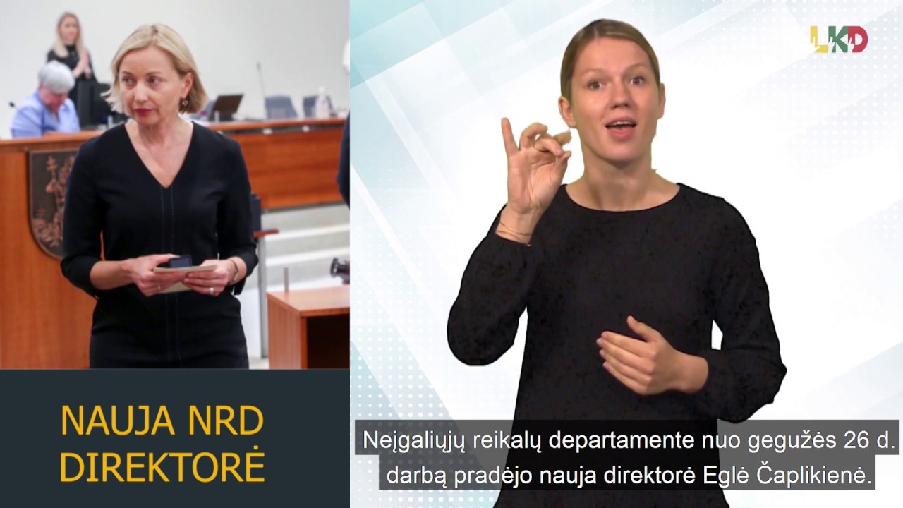 Darbą pradėjo nauja NRD vadovė