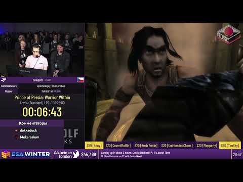 [RU] Prince of Persia: Warrior Within [Any% (Standard)] от catalystz - #ESAWinter23