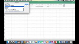 Installing Excel Toolpak (Data Analysis) on Mac