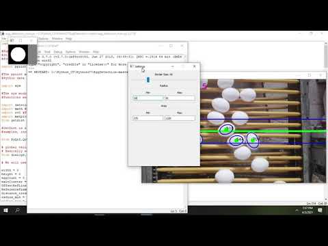 Eggs Counting Using Image Processing Opencv Python