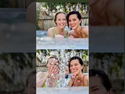 Danielle Savre and Stefania Spampinato | Instagram Story | 07/15/2021