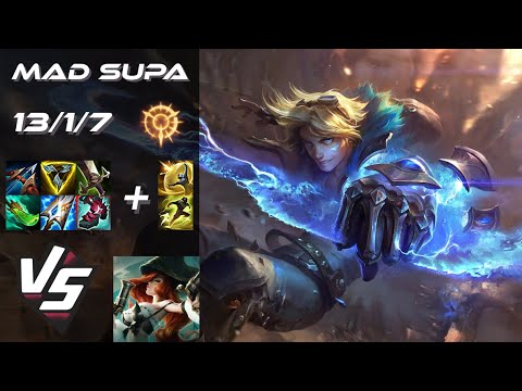 MAD Lions Supa BOTTOM Ezreal vs Miss Fortune - EU Challenger Patch 25.S2.3