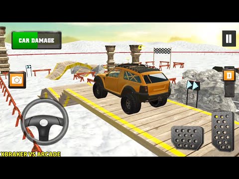 Offroad 4x4 : Car Parking & Car Driving Games 2021 - Orange Jeep Simulator - Android Gameplay 3D
