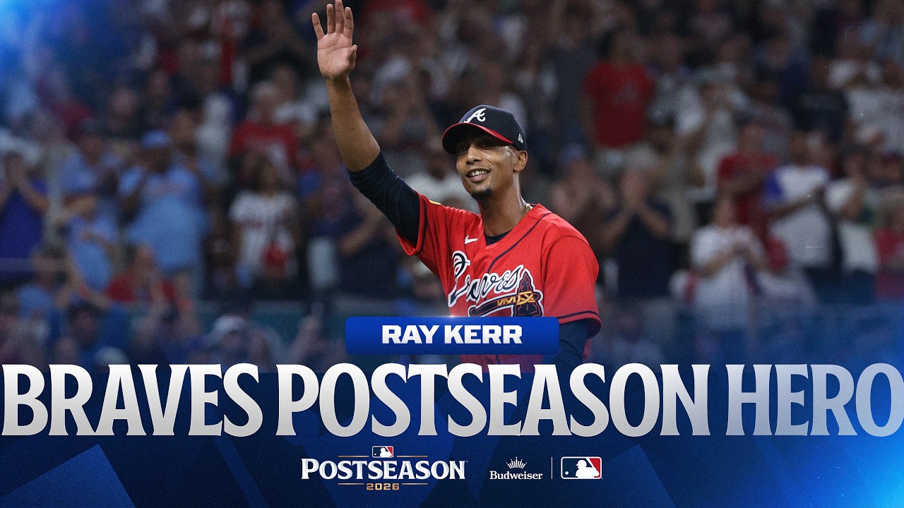 From 7-Eleven to the MLB Postseason 😳 Ray Kerr has been UNBELIEVABLE for the Braves!