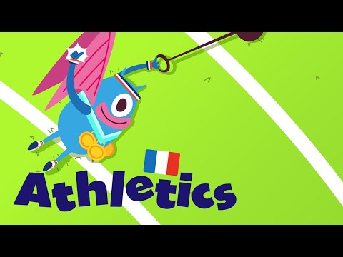 Athletics in French: L'athlétisme 🏅 | Blabber Beasts French for Kids