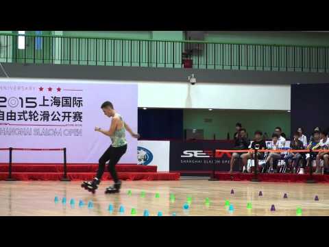 2015 Shanghai Slalom Open Classic Slalom Senior Men 5th Place Claris Alexandre