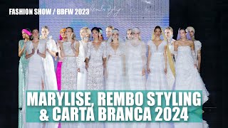 Défilé Marylise, Rembo Styling & Carta Branca - Barcelona Bridal Fashion Week 2023
