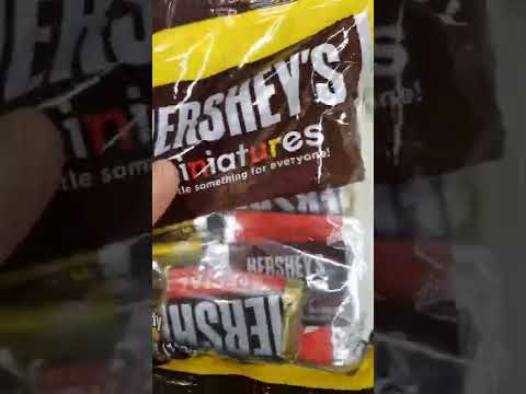 Miniatures Hershey Mix Chocolate #shorts #hershey  #chocolate