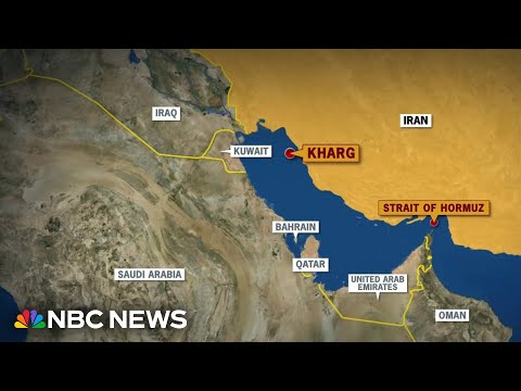 Trump says U.S. forces have destroyed the military assets of Kharg Island