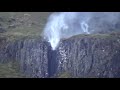 This Waterfall Turns Upside Down During A Storm In UK