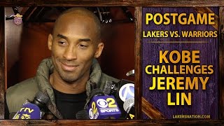 Lakers Post-Game: Kobe Bryant's Challenge To Jeremy Lin