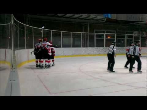 Kazenski strel in PP gol na tekmi Jesenice : Linz (EBYSL)