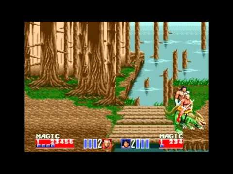 Diggi Dis - Battle Axe Wielding Dwarf ( Golden Axe II - Ravaged Village )