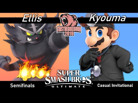 FirstDegreeBurn 2019 - Ellis vs Kyouma Winners Semifinals | SSBU Casual Invitational