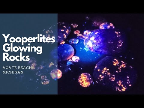 Finding Yooper Lites Glowing Rocks on Lake Superior | Upper Peninsula