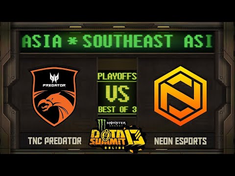 TNC vs Neon Game 2 - Monster Energy Dota Summit 13 Online SEA: Losers' Round 2 w/ Tsunami & GoDz