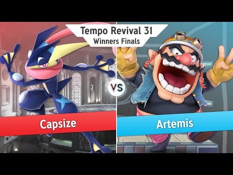Tempo Revival 31 - Capsize (Greninja) Vs. Artemis (Wario) - Winners Finals - Smash Ultimate