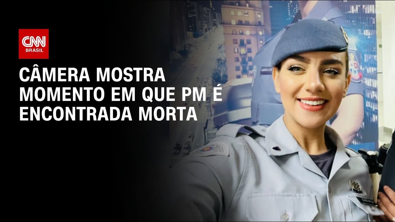 PM morta em SP: Câmeras mostram momento em que mulher é encontra | CNN NOVO DIA