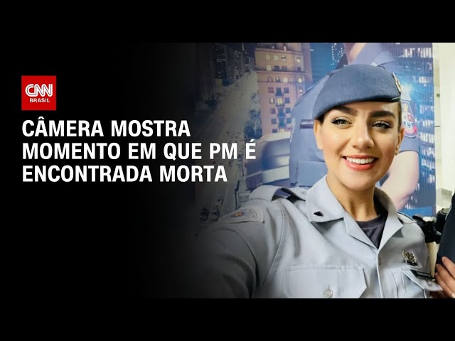 PM morta em SP: Câmeras mostram momento em que mulher é encontra | CNN NOVO DIA