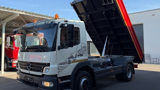 डंप ट्रक Mercedes-Benz ATEGO 1218 kipper 3 side 12t / skl&aacute;pač trojstrann&yacute; vykl&aacute;pač | छवि 4 - Autoline
