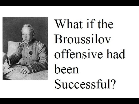 Broussilov offensive successful