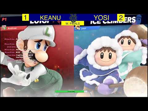 UCI WIFI #20 - Keanu (Luigi) vs Yosi (Ice Climbers) [W. Finals]