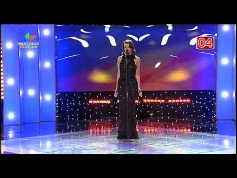 Inga Valinskienė ir Andrius Butkus. Dešimt žingsnių. Zvaigzdziu.duetai 6. 2012.flv