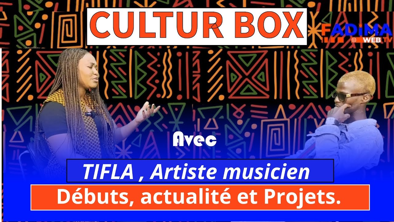 CULTUR BOX 18 : L'artiste musicien TIFLA parle de ses débuts, de son actualité et de ses projets .