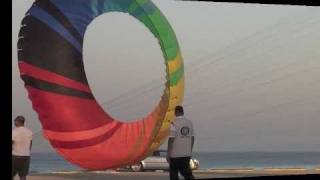 preview picture of video 'We start our kites festival part two Nov.2010 (kuwait kites team )'