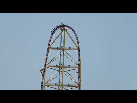 Top Thrill Dragster off ride POV