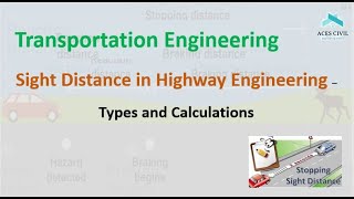 Transportation Engineering -  Sight Distance  – Types and Calculations