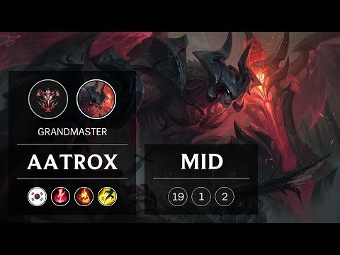 Aatrox Mid vs Yasuo - KR Grandmaster Patch 9.4