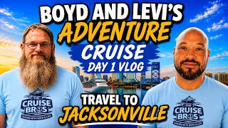 Boyd & Levi’s Adventure Cruise Day 1 Vlog | Travel Day to Jacksonville, FL