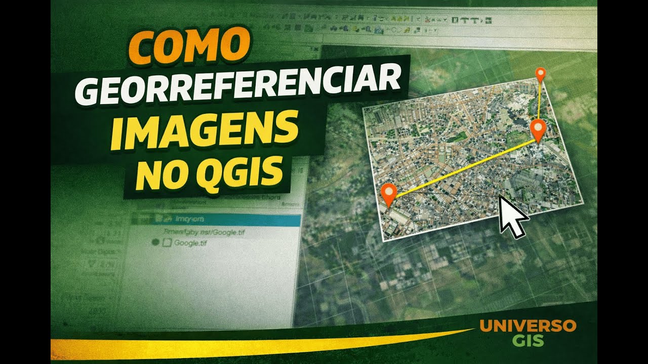 Aprenda a Georreferenciar Mapas e Imagens no QGIS (Método Atualizado 2026)
