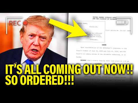 🚨 Trump gets ORDER HE FEARED on Epstein Files!!