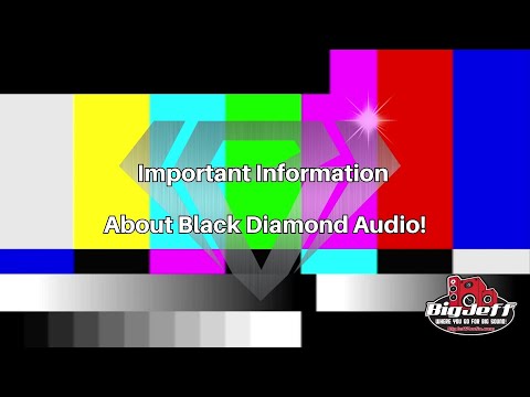 Important Information about Black Diamond Audio