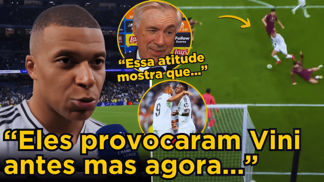 🔥CALOU TODO MUNDO! MBAPPÉ MANDA RECADO APÓS METER HAT TRICK E ANCELOTTI TEM REAÇÃO INESPERADA!
