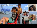 Head Massage ‍ ️ At DIGHA Beach By Small Boy Miss Barber