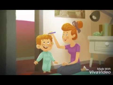 Hino 448 CCB ( Sou criança senhor ), ilustrado em desenho para crianças .