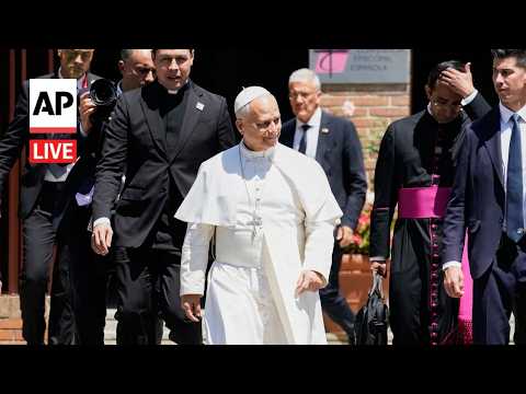 LIVE: Pope Leo XIV visits a prison in Spain