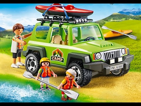 Playmobil unboxing/auspacken Camp-Geländewagen 6889
