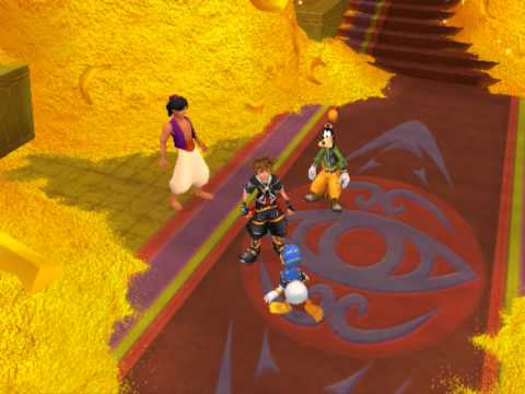 Kingdom Hearts II, English cutscene: 248 - Hurry Back to Agrabah - HD 720p
