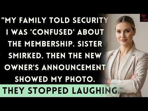 At The Country Club Meeting, Security Blocked Me—Until My Company Logo Appeared