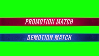 Tekken 8 Promotion / Demotion Match green screen
