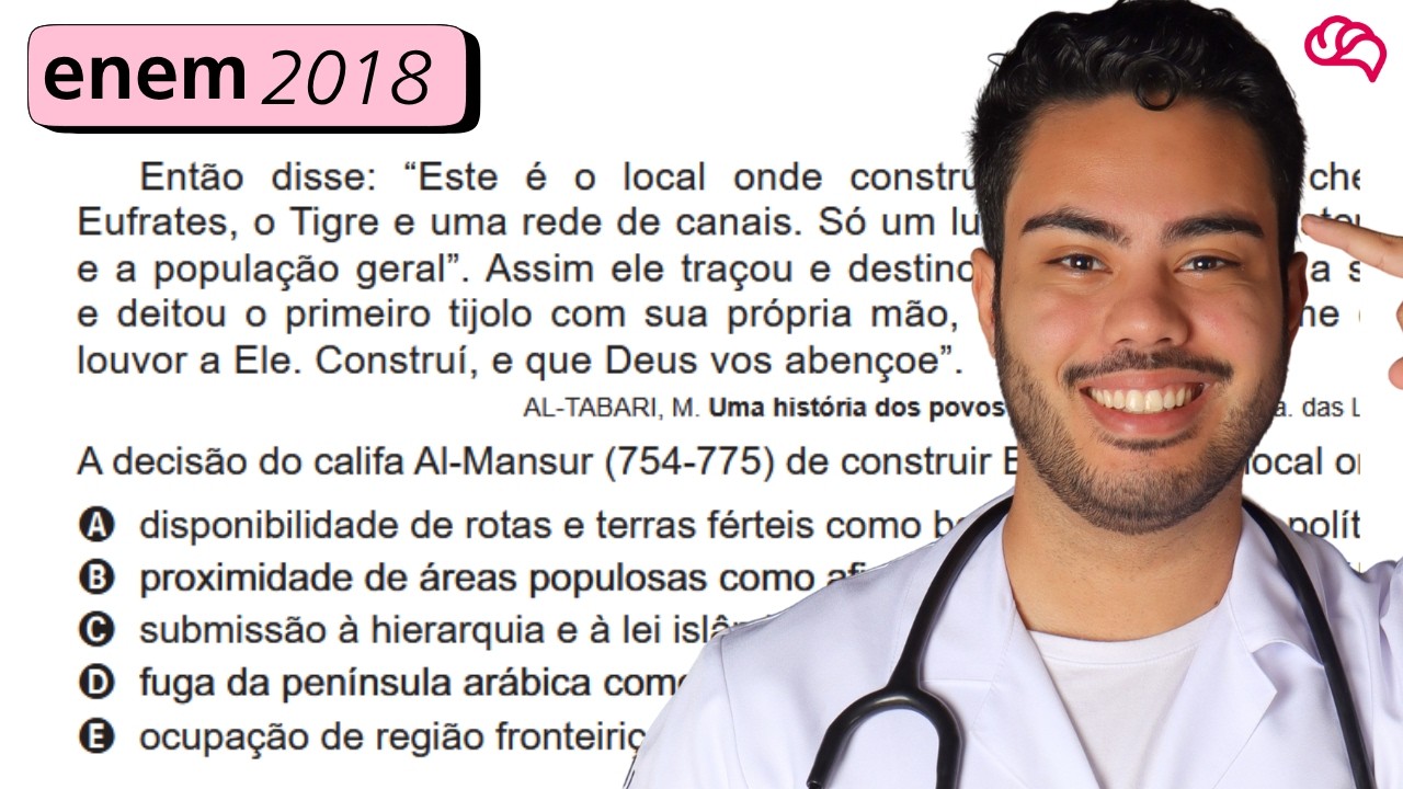 Resolução em Vídeo — Questão 85 ENEM 2018