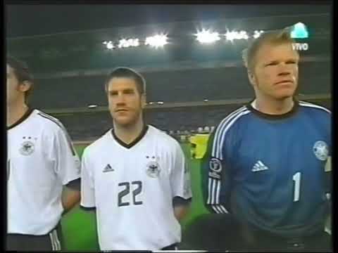 Germany National Anthem vs Brazil (FIFA World Cup final 2002)